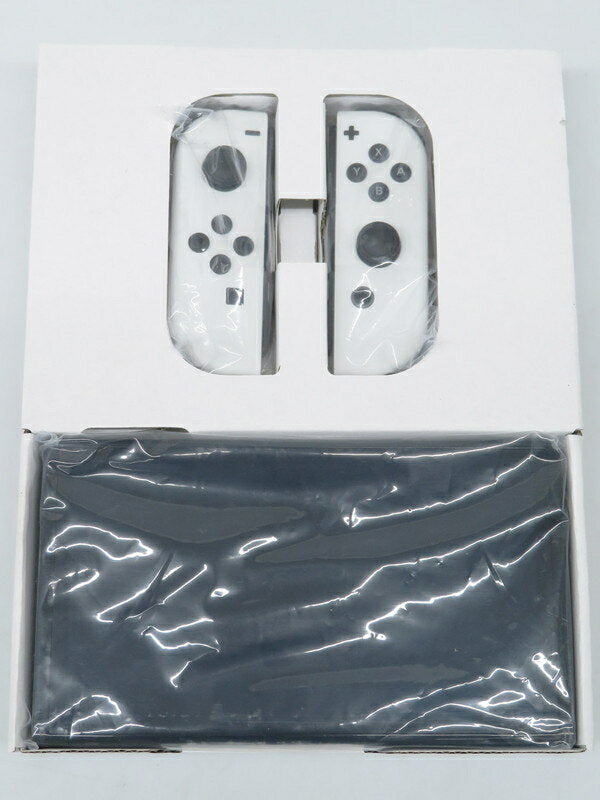 [Unused] Nintendo "Nintendo Switch (Organic EL Model) Joy-Con (L) / (R) White" switch game console 1 week warranty [Used]