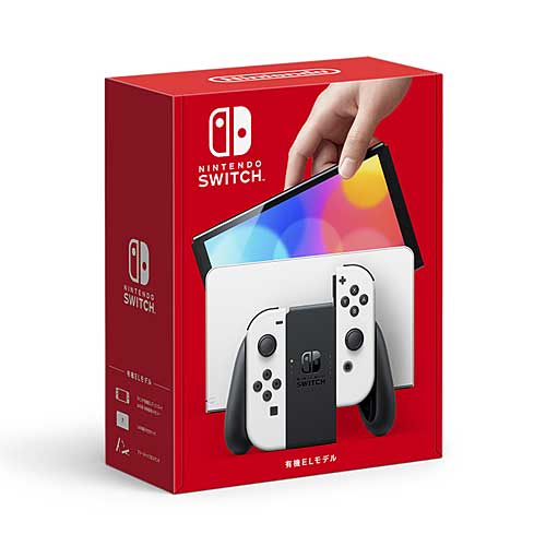 [Nintendo Switch] Organic EL Model Joy-Con(L)/(R) White [HEG-S-KAAAA]