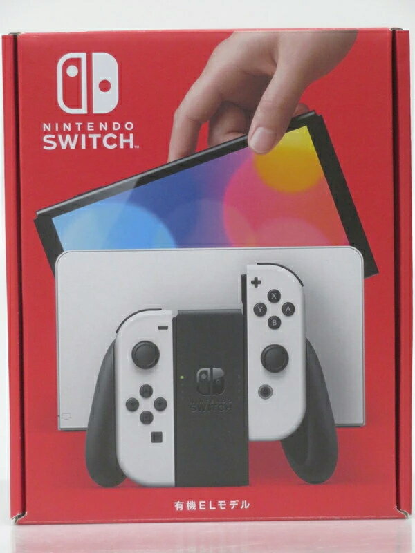 [Nintendo] Nintendo "Nintendo Switch (Organic EL Model) Joy-Con (L) / (R) White" switch game console 1 week warranty [Used]