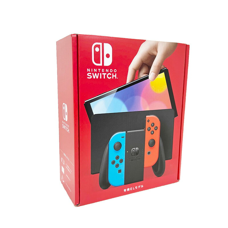 [New, defective box] Nintendo Switch OLED model Neon blue/neon red may be marked