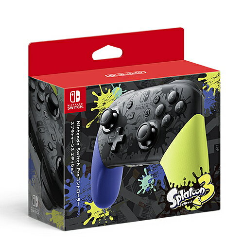 [Nintendo Switch Peripherals] Nintendo Switch Pro Controller Splatoon 3 Edition [HAC-A-FSSKT]