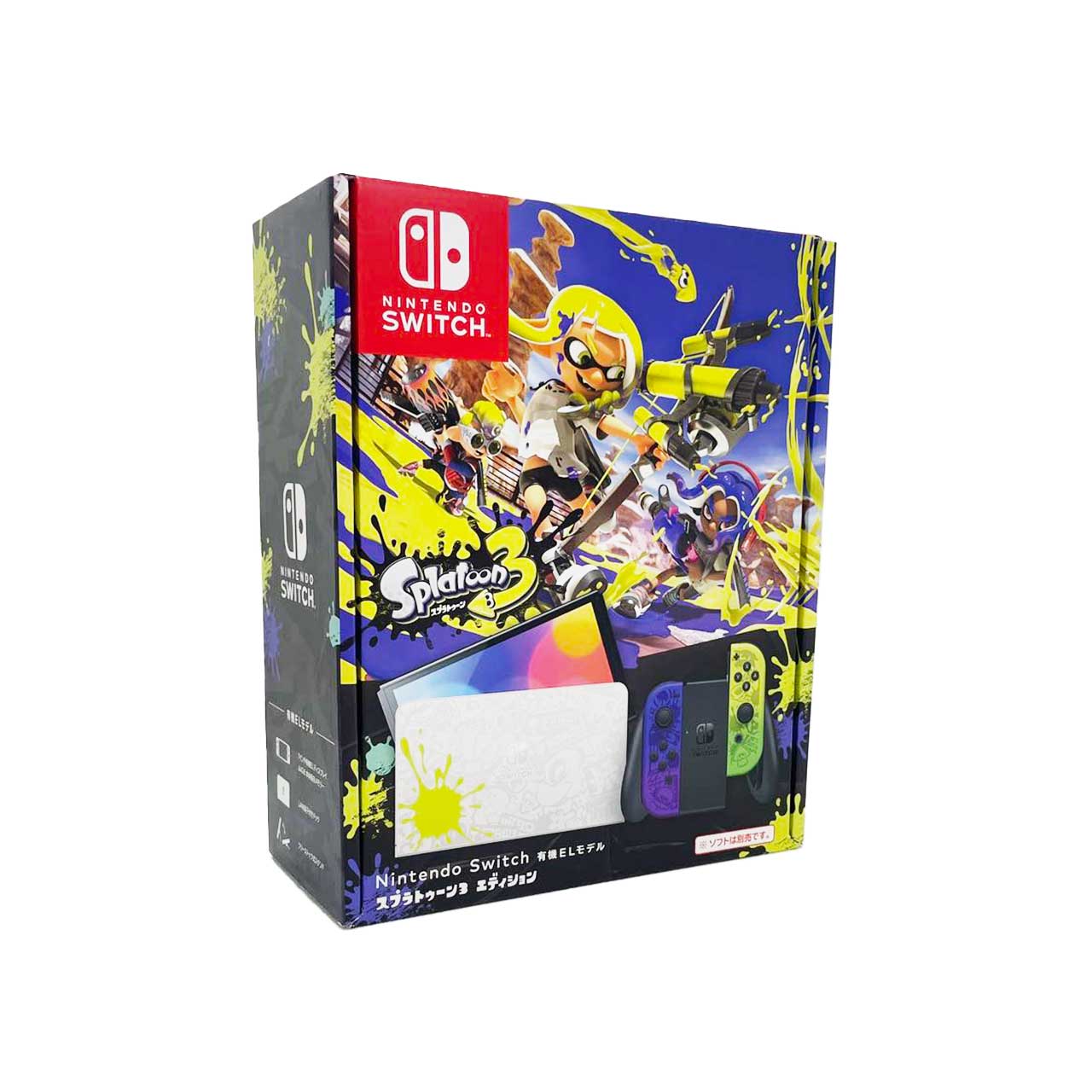 [New] Nintendo Switch OLED model Splatoon 3 edition