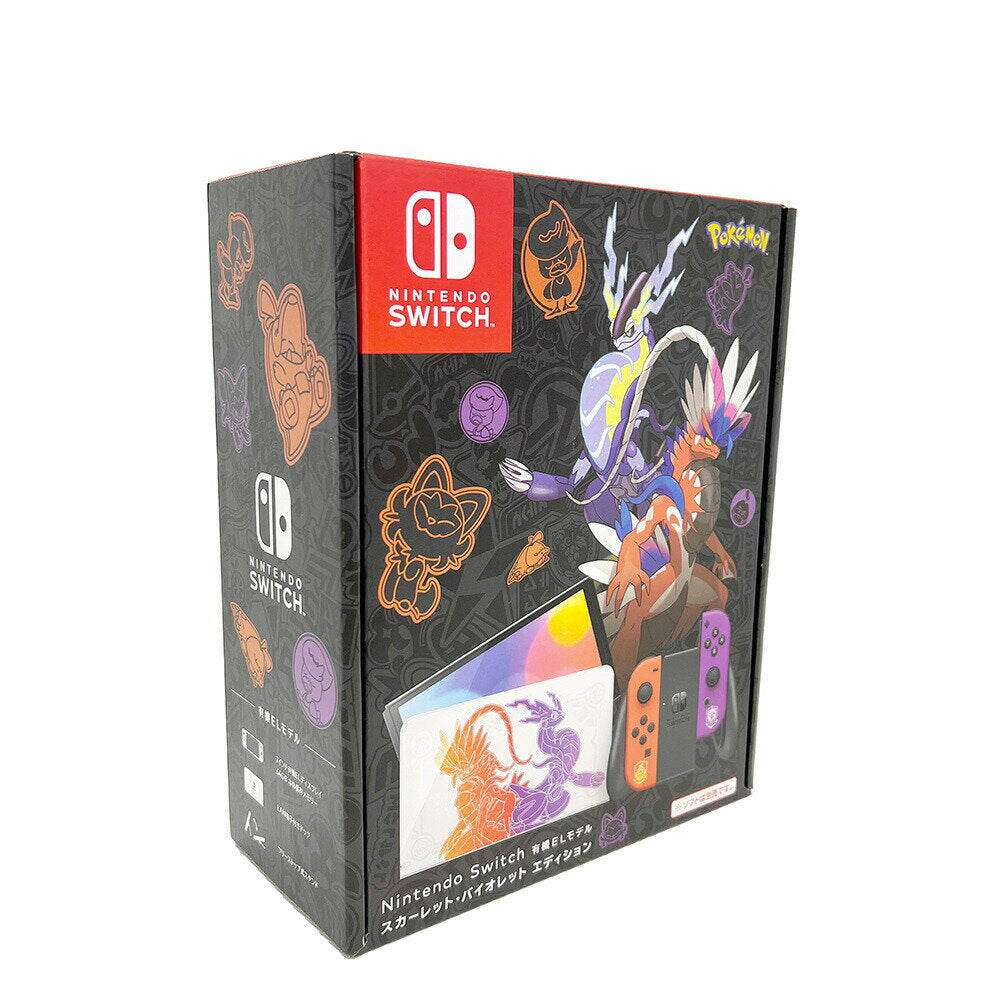 [Shipping on Saturdays, Sundays, and holidays] "Bulk purchase coupons now available" [New] Nintendo Switch OLED model Scarlet Violet Edition