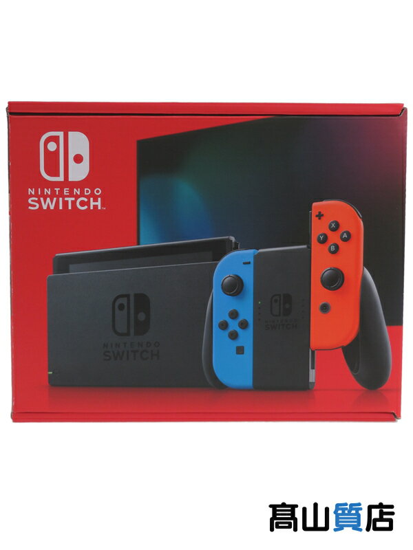 [Substitute included] Nintendo "Nintendo Switch Neon Blue/Neon Red" HAD-S-KABAH Store stamp date within 1 month Switch game console unit 1 week warranty [Used]