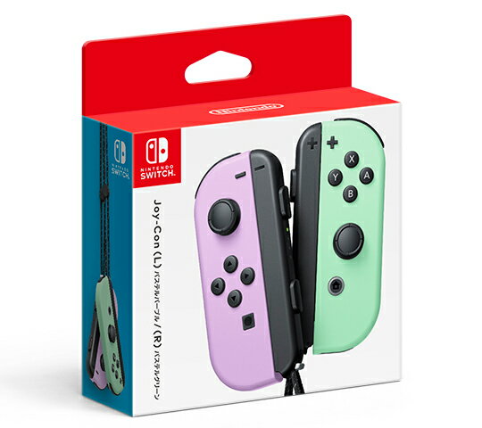 Nintendo [Switch] Joy-Con (L) Pastel Purple/(R) Pastel Green [HAC-A-JAWAF NSW Joy-Con P Paple & P Green]