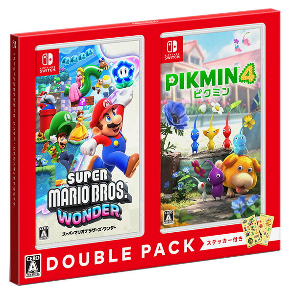 Nintendo Super Mario Bros Wonder Pikmin 4 Double Pack [Switch] HACRZAAGA [HACRZAAGA]