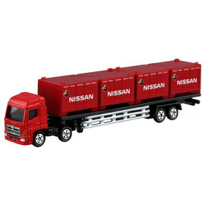 Takara Tomy Long Type Tomica No.144 Hino Profia Trailer/Nissan Container Minicar