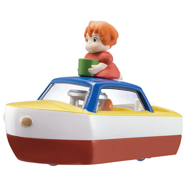 Takara Tomy Dream Tomica Full of Ghibli 05 Ponyo on the Cliff Sosuke's Pompon Ship D Tomica Ghibli 05 Gakenou Eno Ponyo [D Tomica Ghibli 05 Gakenou Eno Ponyo]