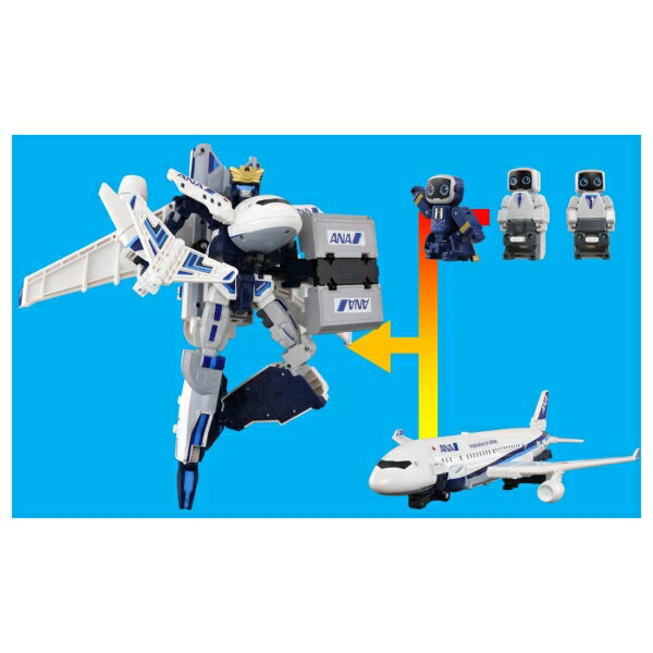 Takara Tomy Tomica Job Laber DX Sky Braver ANA Jet Airliner Tomica