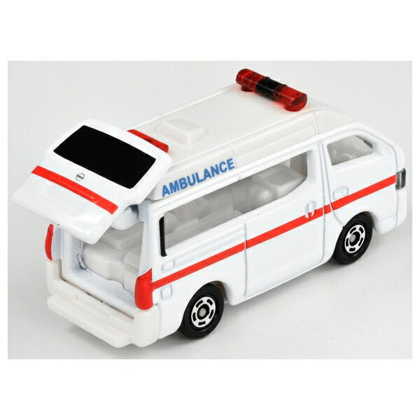 Takara Tomy Tomica No.18 Nissan NV350 Caravan Ambulance Minicar