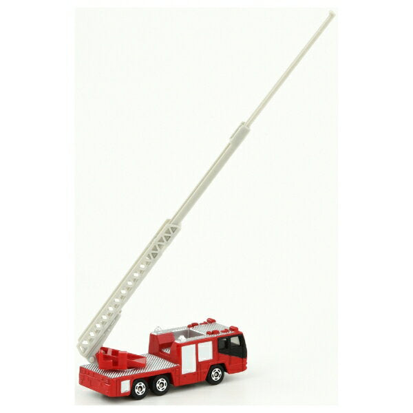 Takara Tomy Tomica No.108 Hino Fire Truck with Ladder (Morita Super Gyro Ladder) Minicar