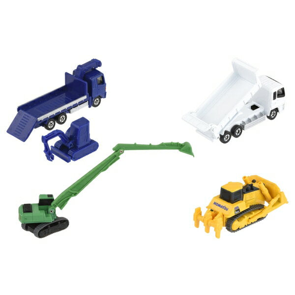 Takara Tomy Tomica Construction Vehicle Set 5