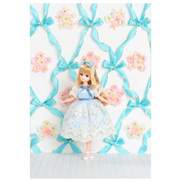 Takara Tomy Licca-chan LD-09 Classic Blue Ribbon Licca-chan