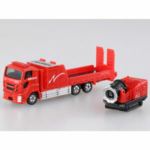 Takara Tomy Long Type Tomica No.128 Naha City Fire Department Hyper Mist Blower Car Minicar