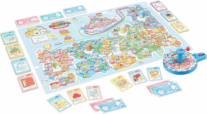 [Free Shipping!] Board Game Sumikko Gurashi Japan Travel Game Tabikibun at the Oheya no Suki