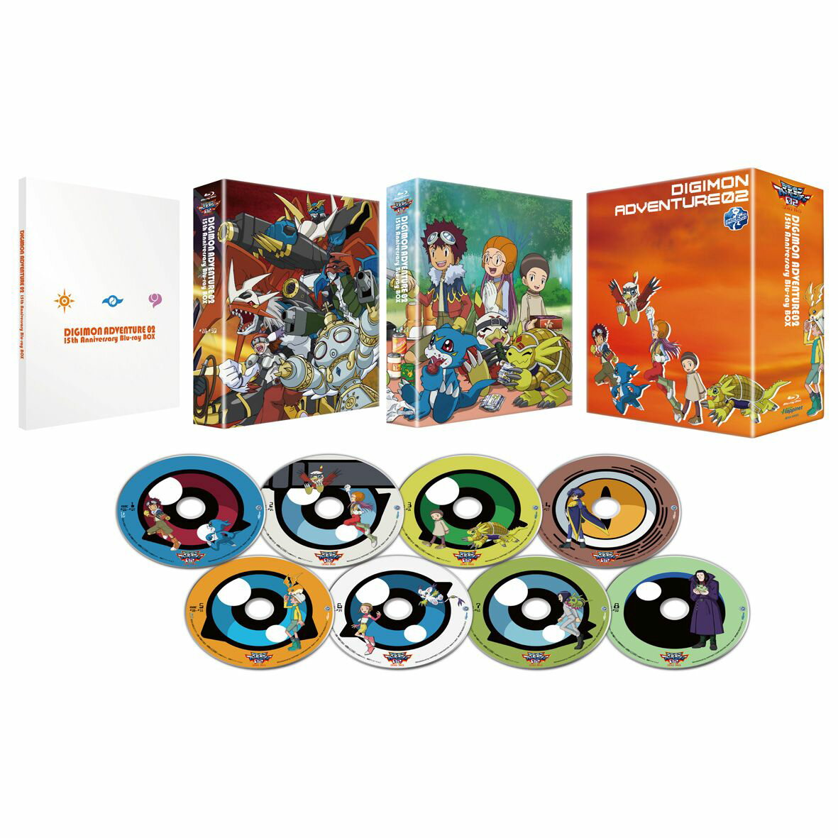 Caja Blu-ray del 15.º aniversario de Digimon Adventure 02 [Blu-ray] [Kiuchi Reiko]