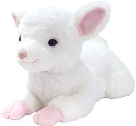 [Envío gratis] Peluche de oveja en forma de rodilla S Longitud total aproximada de 38 cm P-7292 Animal de peluche Almohada corporal