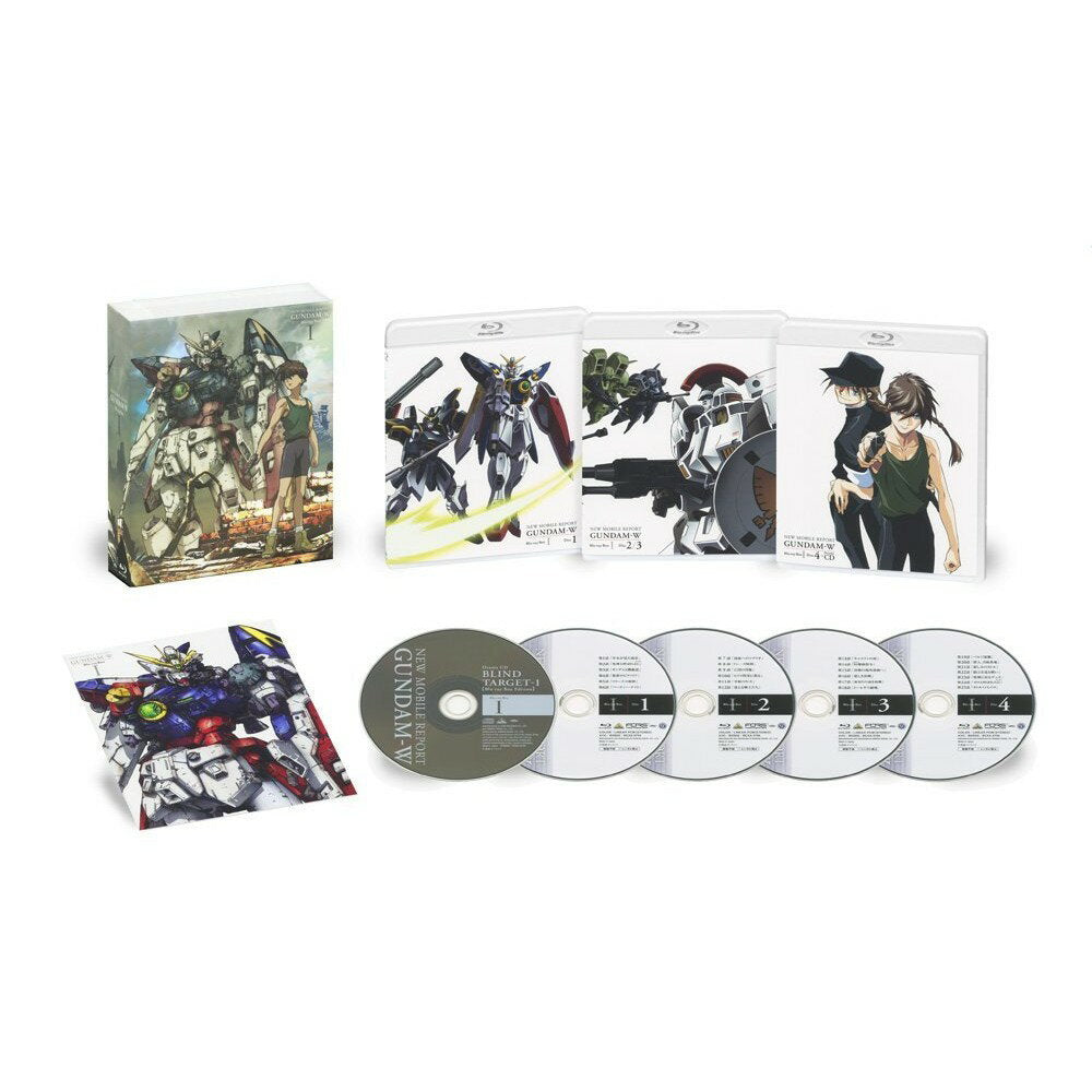 Nuevo Blu-ray Box 1 de Mobile Suit Gundam W (Edición especial limitada) [Blu-ray] [Midorikawa Mitsuru]