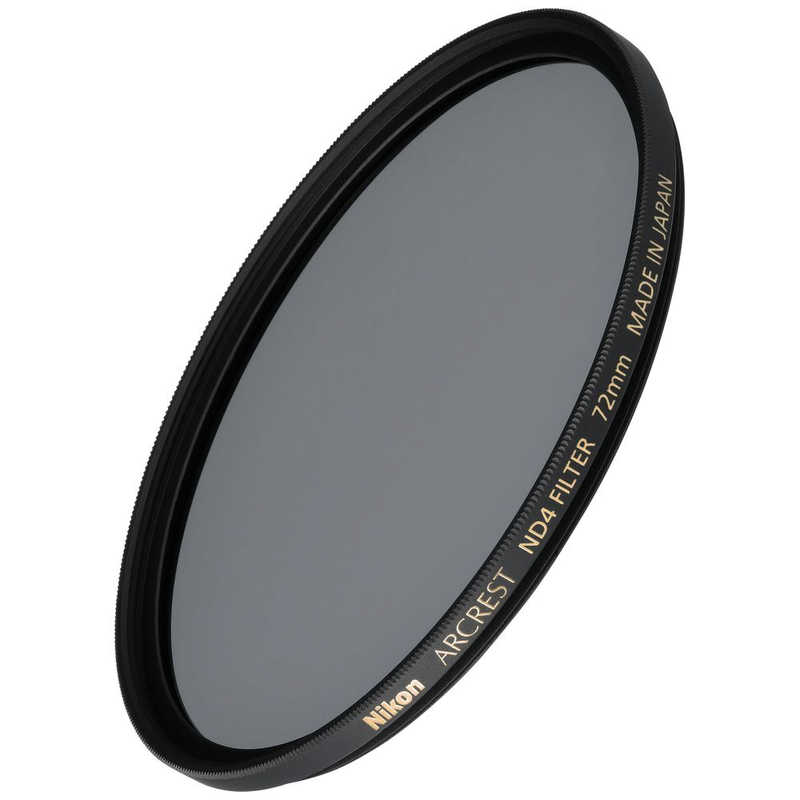 Nikon 72mm ND filter "ARCREST" ND4 FILTER