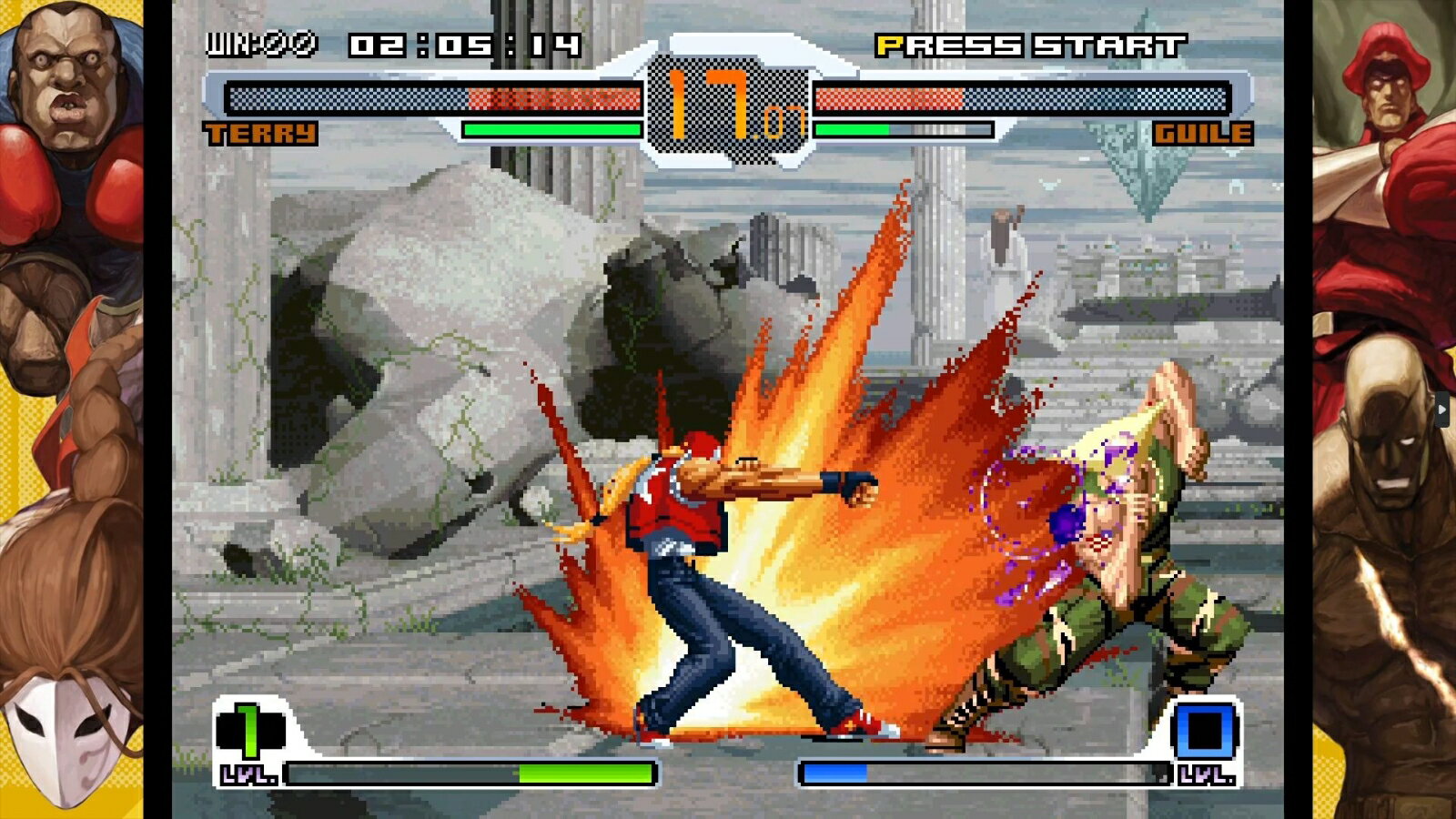 Versión para Switch de SNK VS. CAPCOM SVC CHAOS