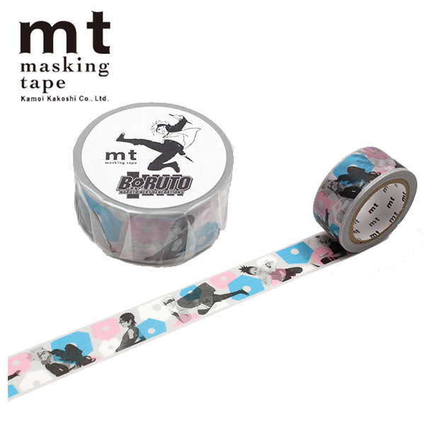 [Rakuten Super Sale Limited Special Price] Masking Tape mt Kamoi Processed Paper BORUTO NARUTO NE × T GENERATIONS BORUTO Bolt Pattern (20mm x 7m) MTBORU01