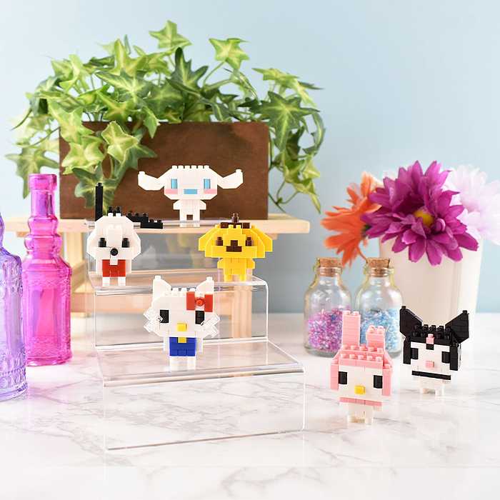 Nanoblock Mini Nano Sanrio Characters BOX | Kitty My Melo Nanoblock Block Toys Toys Hobbies Hobbies Boys Girls Girls Girls Elementary School Students Birthday Present Gift Cute