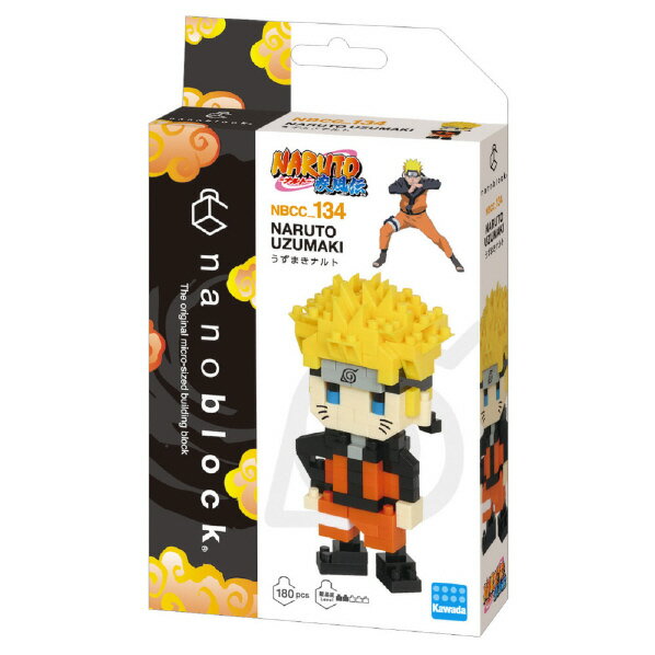 Kawada Nanoblock NARUTO Shippuden NBCC_134 Uzumaki Naruto NBCC134 Naruto Uzumaki Naruto [NBCC134 Naruto Uzumaki Naruto]