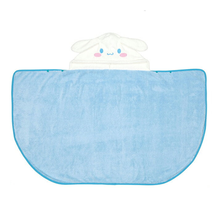 Cinnamoroll - Water-absorbing and quick-drying hooded bath poncho BPO1 [M delivery 1/1]