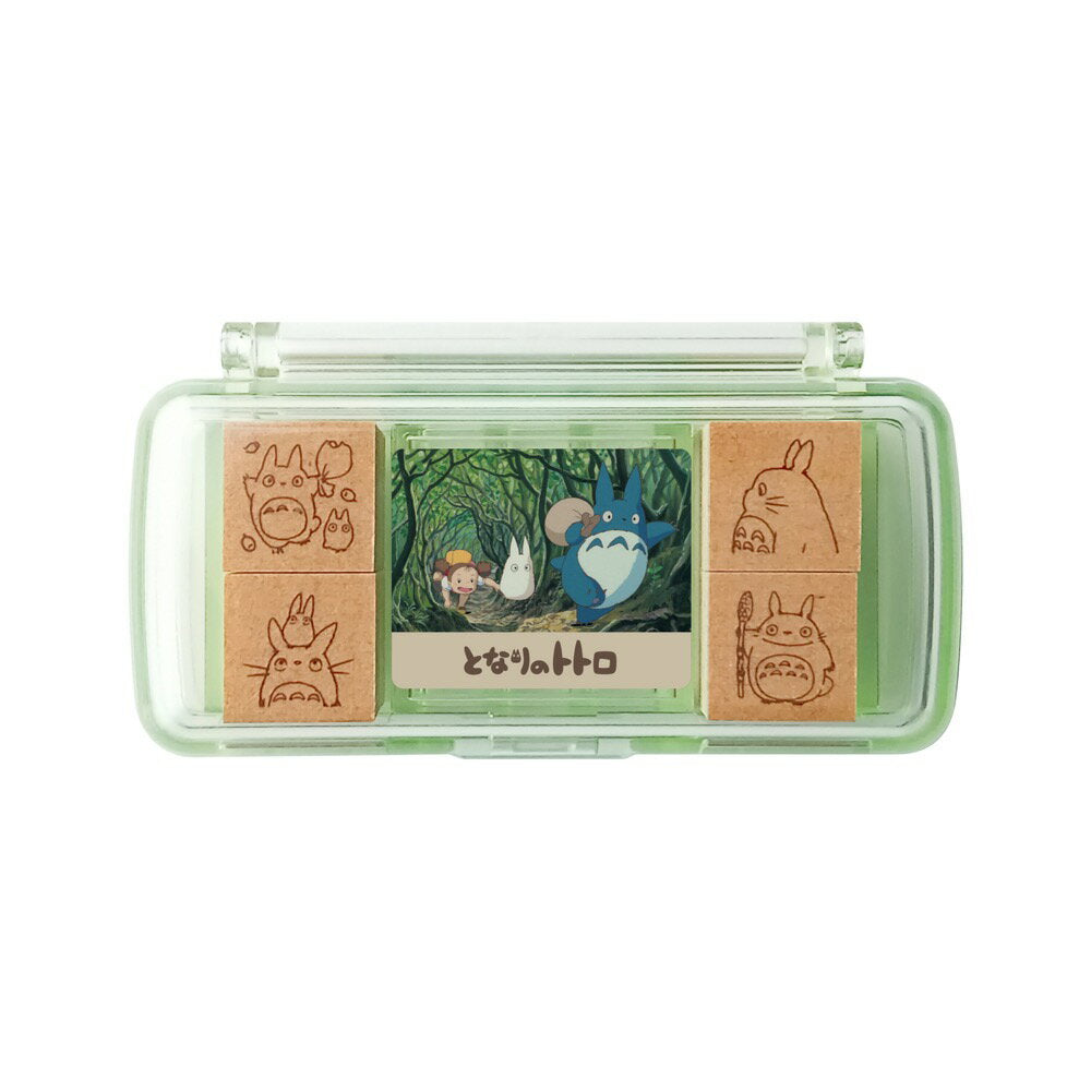 [Envío inmediato] [Nekopos_ Cualquier artículo es gratis en todo el país por 190 yenes (envío gratis en pedidos superiores a 1100 yenes] Mini sello Studio Ghibli Mi vecino Totoro Nakatotoro SGM-013 (SGM-013) Beverly DM2b100