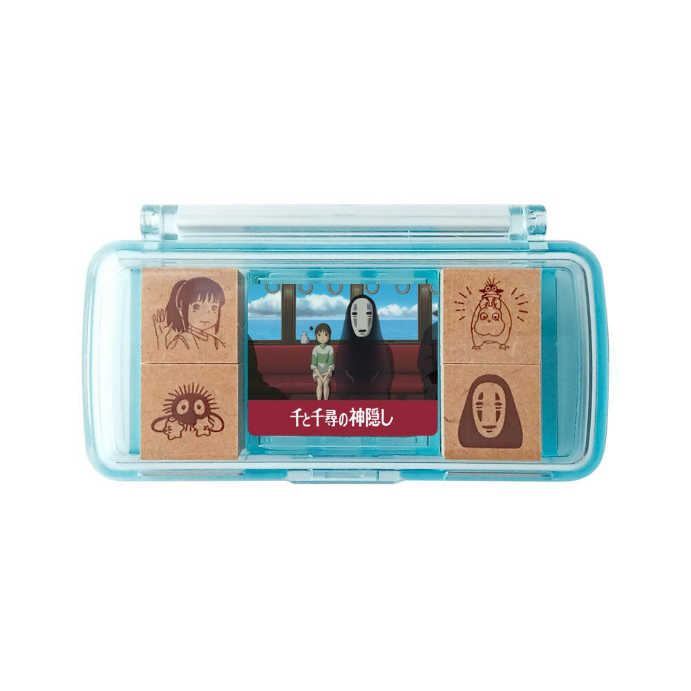 [Envío inmediato] [Nekopos_ Cualquier artículo es gratis en todo el país por 190 yenes (envío gratis en pedidos superiores a 1100 yenes] Mini sello Studio Ghibli El viaje de Chihiro SGM-017 (SGM-017) Beverly DM2b100