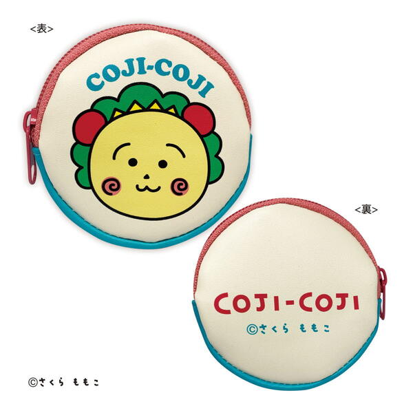 Estuche para monedas Koji Koji (cara de Koji Koji) KG-CC001 4996740599897 cojicoji [Koji Koji COJI-COJI Koji Koji Face You and Me Sakura Momoko TV Anime Manga Estuche Artículos de almacenamiento Lindos personajes de anime