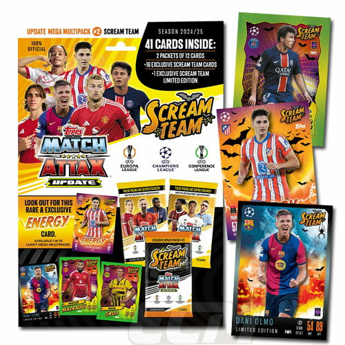 UDM#2 [TOP02] [Not available in Japan] TOPPS Match Attax 24-25 Champions League UPDATE Multipack #2 [Soccer/Trading Card/Champions League/Trading Card] Nekopos compatible