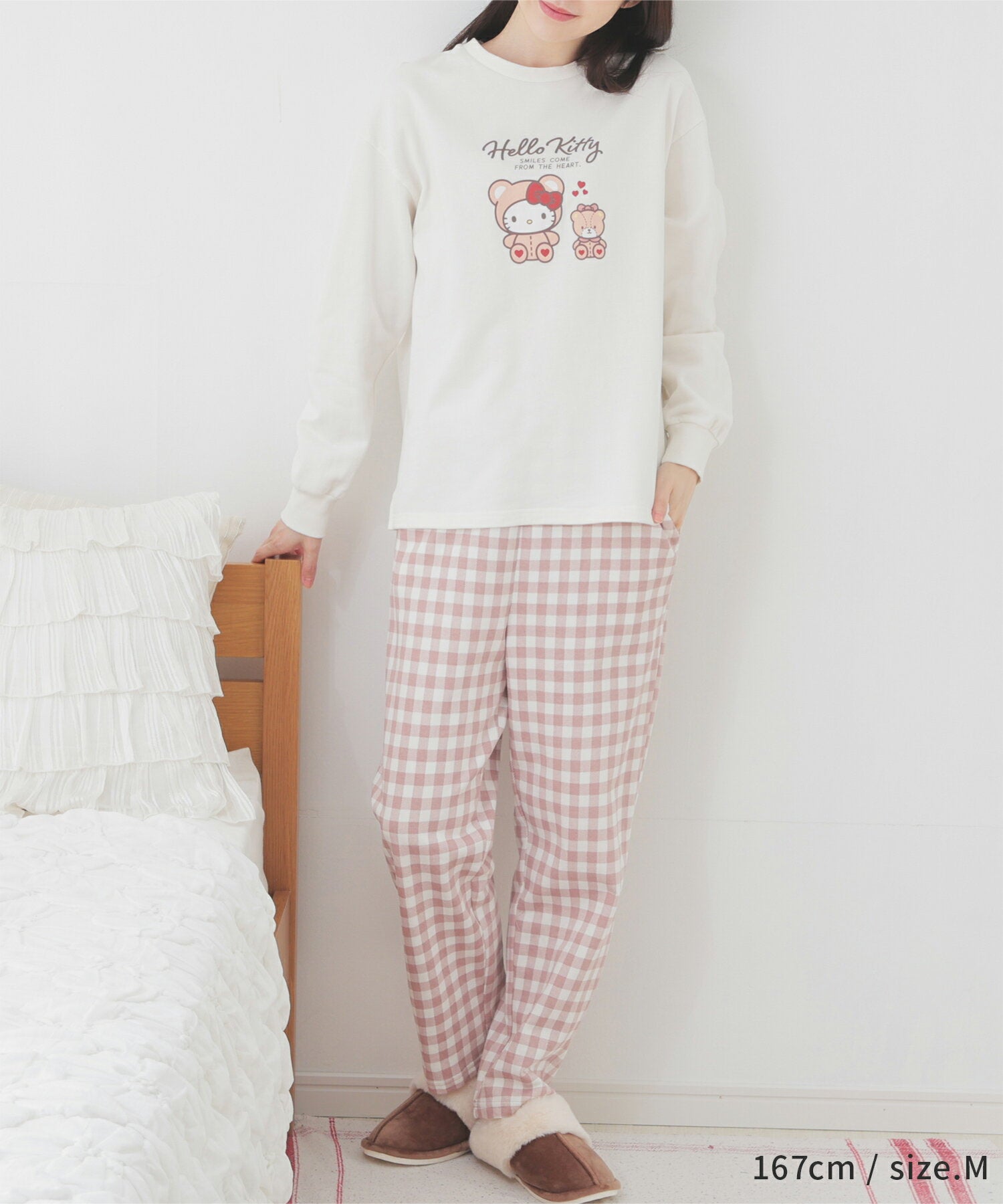 Roomwear, loungewear, Sanrio Characters, Women's Honeys, Sanrio Characters/Roomwear (top and bottom set)