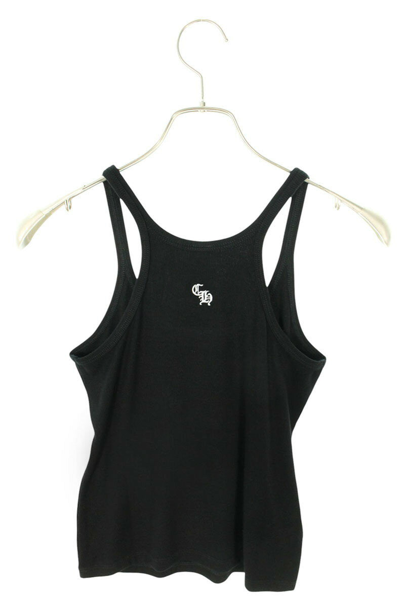 Chrome Hearts Size: S Y NOT CH Embroidered Tank Top (Black) [512142] [SJ02] [Women's] [Used] bb82#rinkan*S