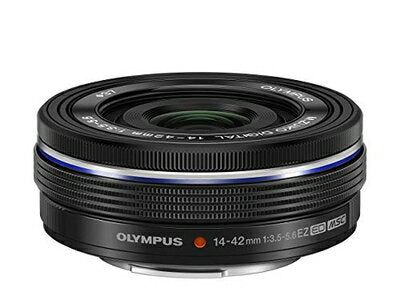 [Used] OM SYSTEM/Olympus OLYMPUS Electric Pancake Zoom Lens M.ZUIKO DIGITAL ED 14-42mm F3.5-5.6 EZ BLK