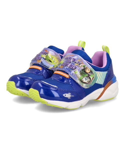 [Coupons available] Disney Toy Story Kids Light Up Shoes Glowing Shoes Washable Kids Sneakers One Belt DN C1338 Blue Shoes Sneakers Athletic Shoes Boys