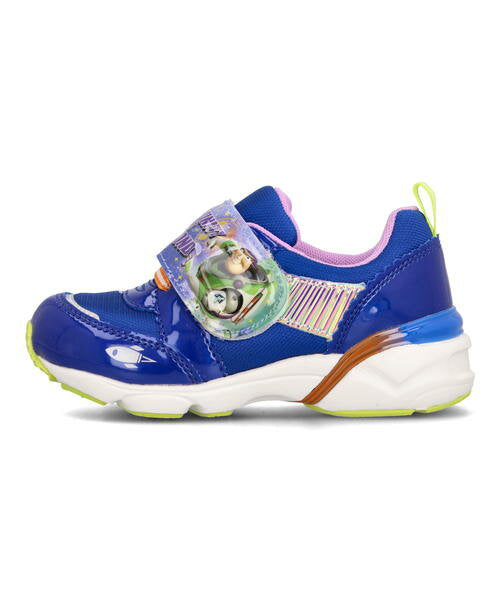 [Coupons available] Disney Toy Story Kids Light Up Shoes Glowing Shoes Washable Kids Sneakers One Belt DN C1338 Blue Shoes Sneakers Athletic Shoes Boys