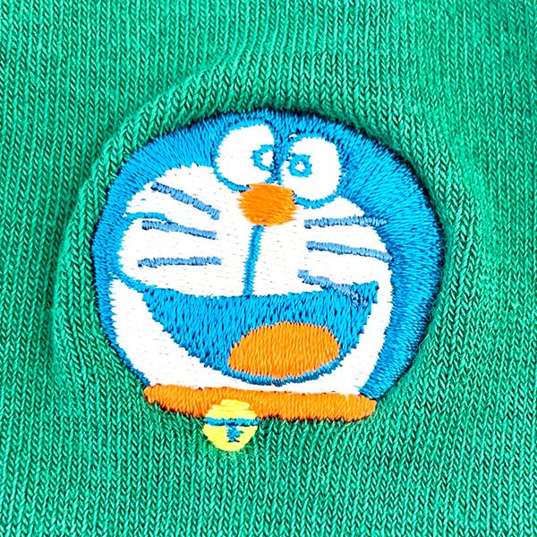 Doraemon Embroidered Socks Time Bath Green Socks Room Supplies Socks