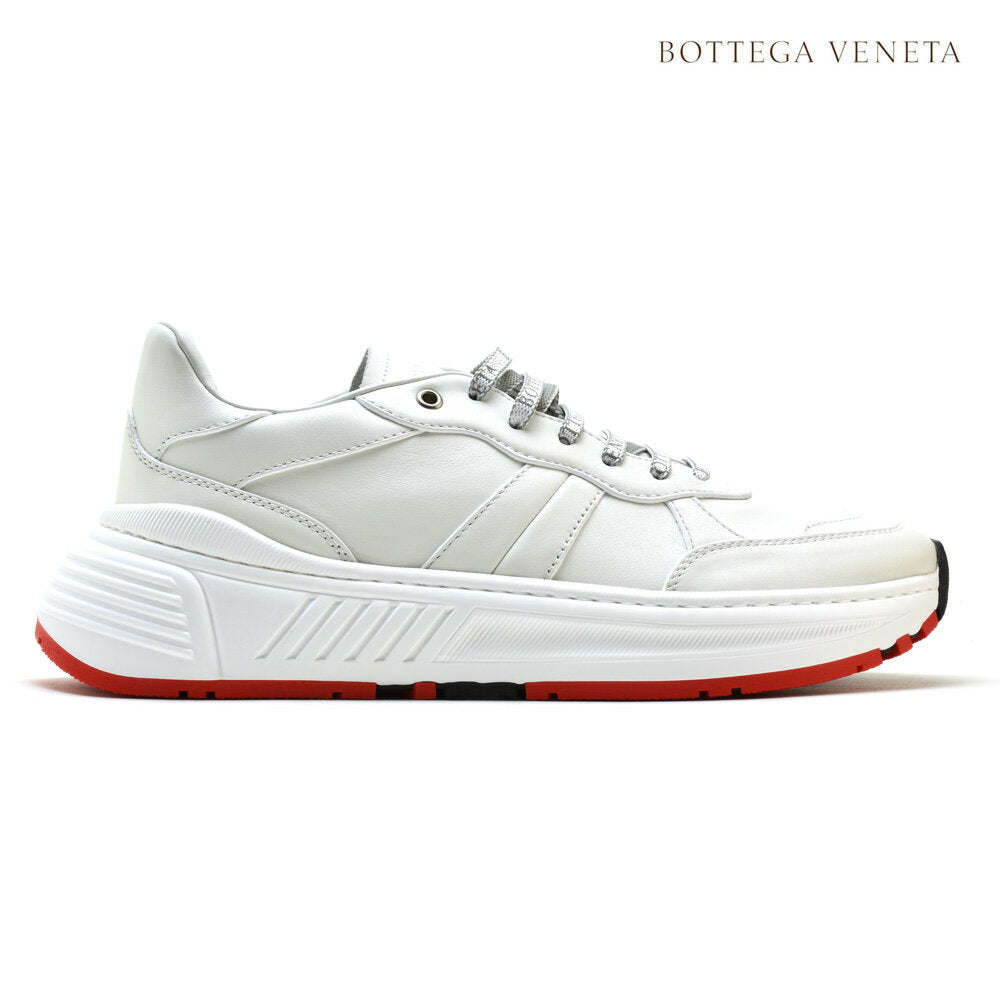 [Rakuten Super SALE] Bottega VENETA 565646 VT040/9000 SPEEDSTER CARF sneakers low cut shoes white men's [Free shipping]