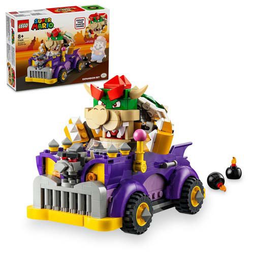 LEGO Super Mario Bowser Highway Car 71431 (1 pieza) [LEGO] [Juguetes, Juguetes, Niños, Niñas, Niños, 7 años, 8 años, 9 años, 10 años]