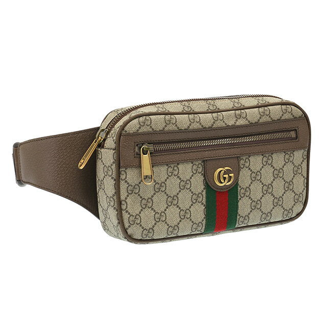 [5x points] Gucci / GUCCI "OPHIDIA/Offdia" GG Belt Bag/Body Bag (Beige x Ebony) 574796 97SIT 8747 / BEIGE*EBONY