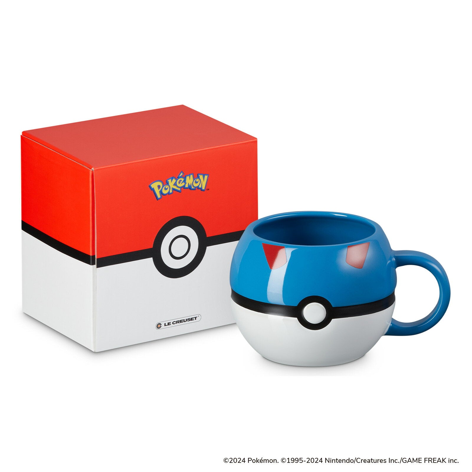 Le Creuset Oficial | Taza de Pokémon Vajilla para el Super Bowl Taza Resistente al calor Compatible con el horno Elegante Lindo Regalo Regalo de bodas POKEMON Nueva vida