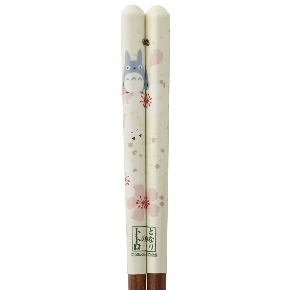 [12th to 30th, 20x points] # Painted chopsticks, chopsticks, adult, non-slip, 21cm, character, ANN4SQ, skater, my neighbor, totoro, cherry blossom pattern, totoro, studio, ghibli, women, women [Chopsticks, snap, snap, tip shape, wooden, non-slip, stylish