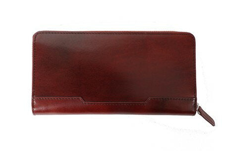 HA-5001☆HARVIE&HUDSON Italian Capital Leather Round Zipper Long Wallet (HA-5001) [Free Shipping] (Long Wallet, Wallet)