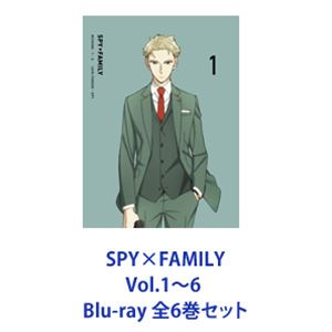 SPY×FAMILY Vol.1-6 Blu-ray All 6 volumes [Blu-ray set]