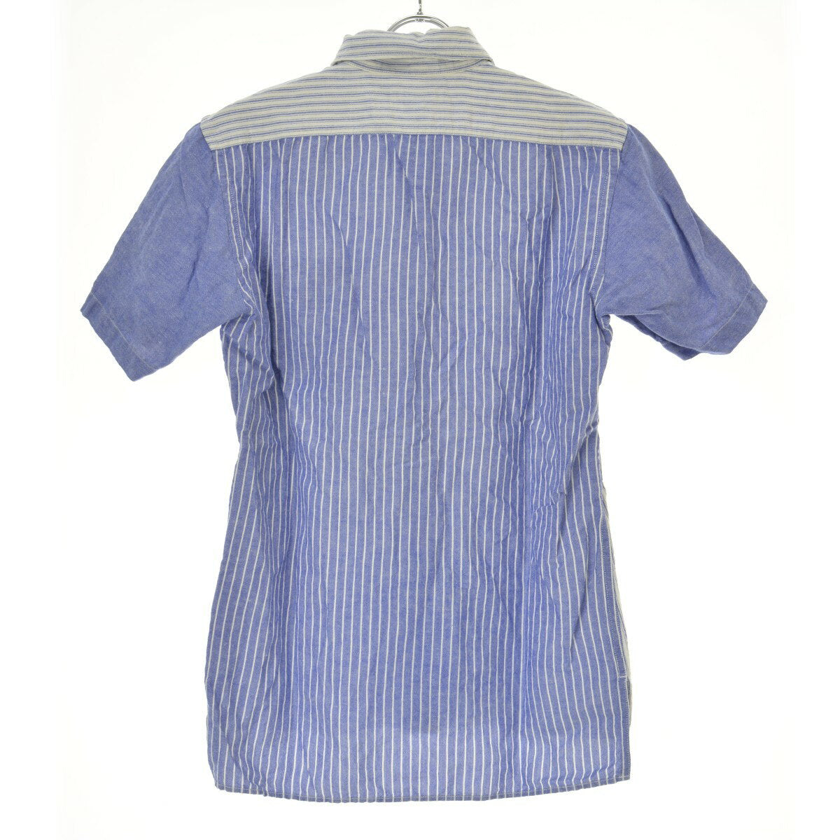 [Used] UNIQLO × JW ANDERSON / Uniqlo × JW ANDERSON switchable striped short sleeve shirt [caccajba-m]