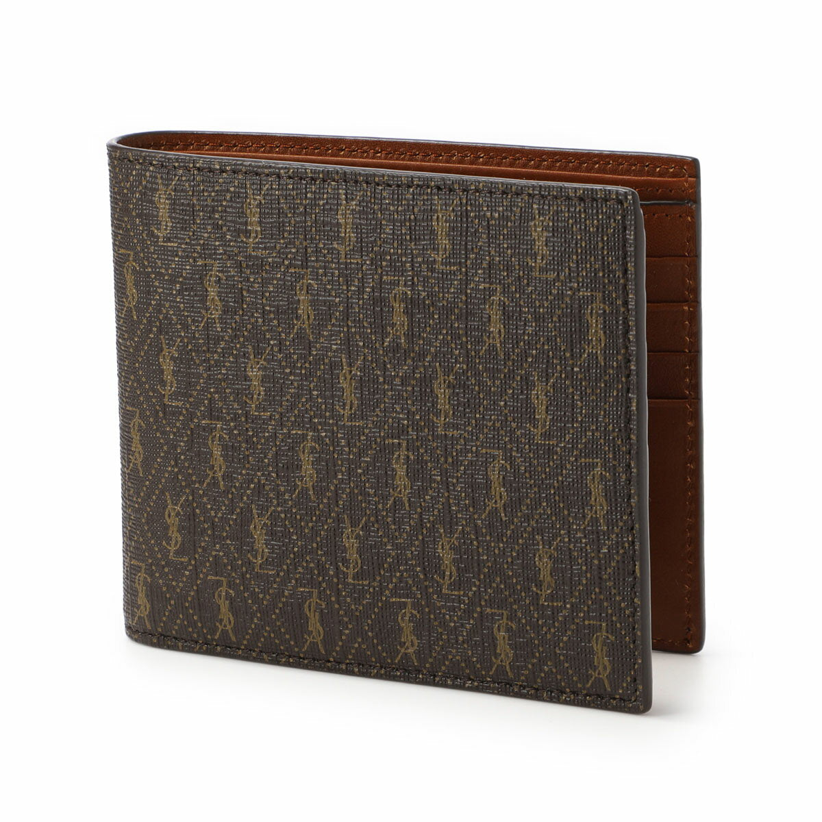 Saint Laurent bi-fold wallet brown 647151 fablk 2166 LE MONOGRAMME EAST/WEST WALLET [Free return shipping] [2023AW]