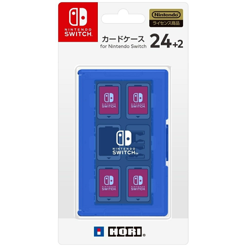 [Nintendo Switch] Estuche para tarjetas 24 Plus 2 para Nintendo Switch Azul