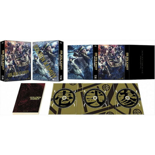 [BLU-R] Golden Kamuy Blu-ray & DVD Set [First Limited Edition] (Blu-ray Disc+DVD)