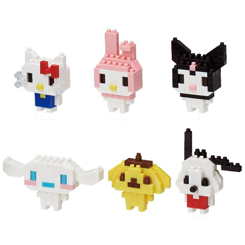 nanoblock Mini Nano Sanrio Characters (single item) (type random)